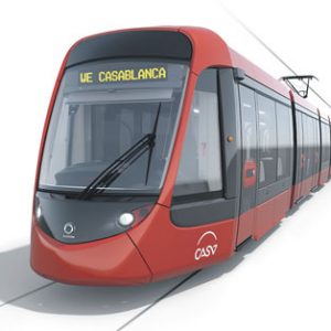 Alstom tram for Casa Tramway T3 T4